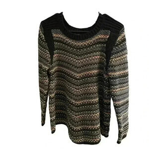 HATLEY SIZE S/P MULTI COLOR SWEATER